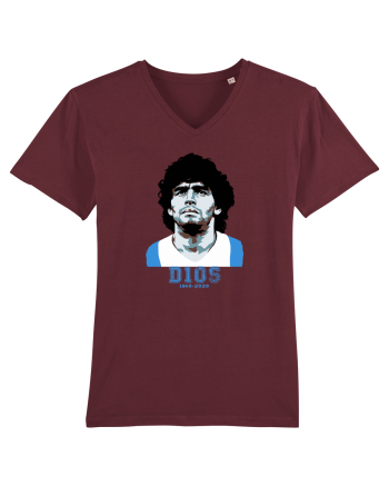 Maradona D10S.  Burgundy