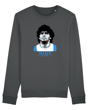 Maradona D10S.  Anthracite