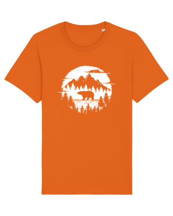 Ursul Brun în Pădure Bright Orange