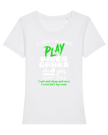 Play Video Games White