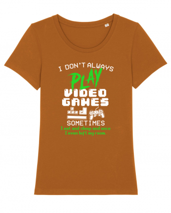 Play Video Games Roasted Orange