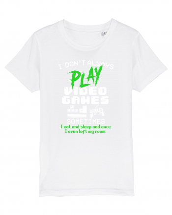 Play Video Games White