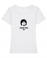 Maradona Never Die Tricou mânecă scurtă guler larg fitted Damă Expresser