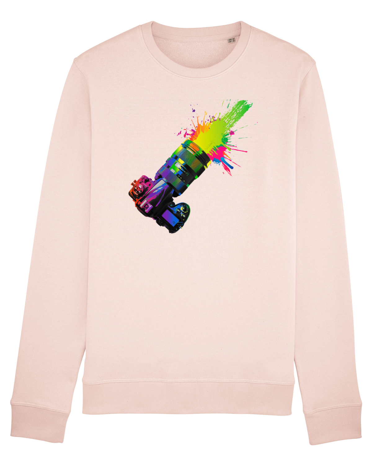 Bluză mânecă lungă Unisex Rise Candy Pink