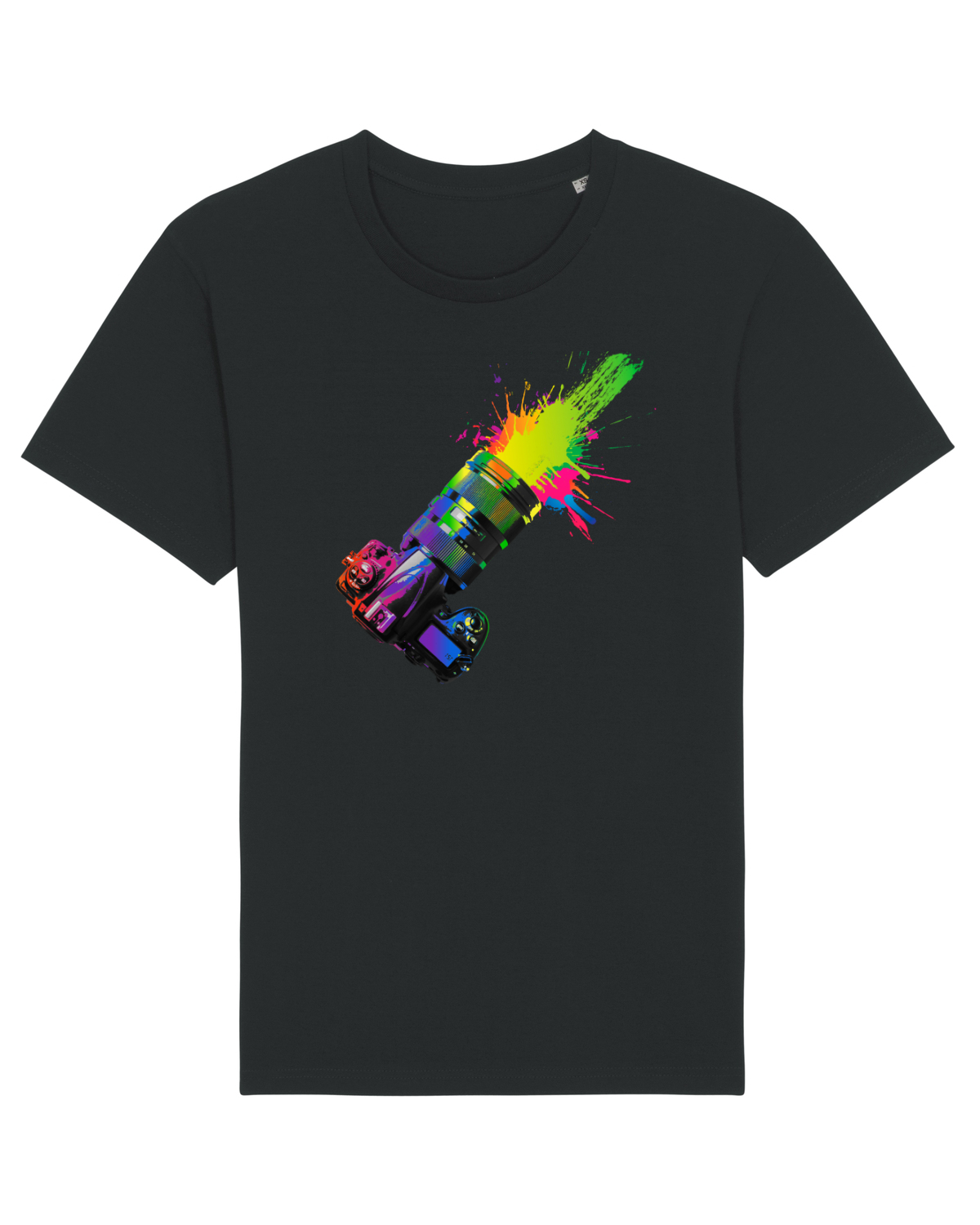 Tricou mânecă scurtă Unisex Rocker Black