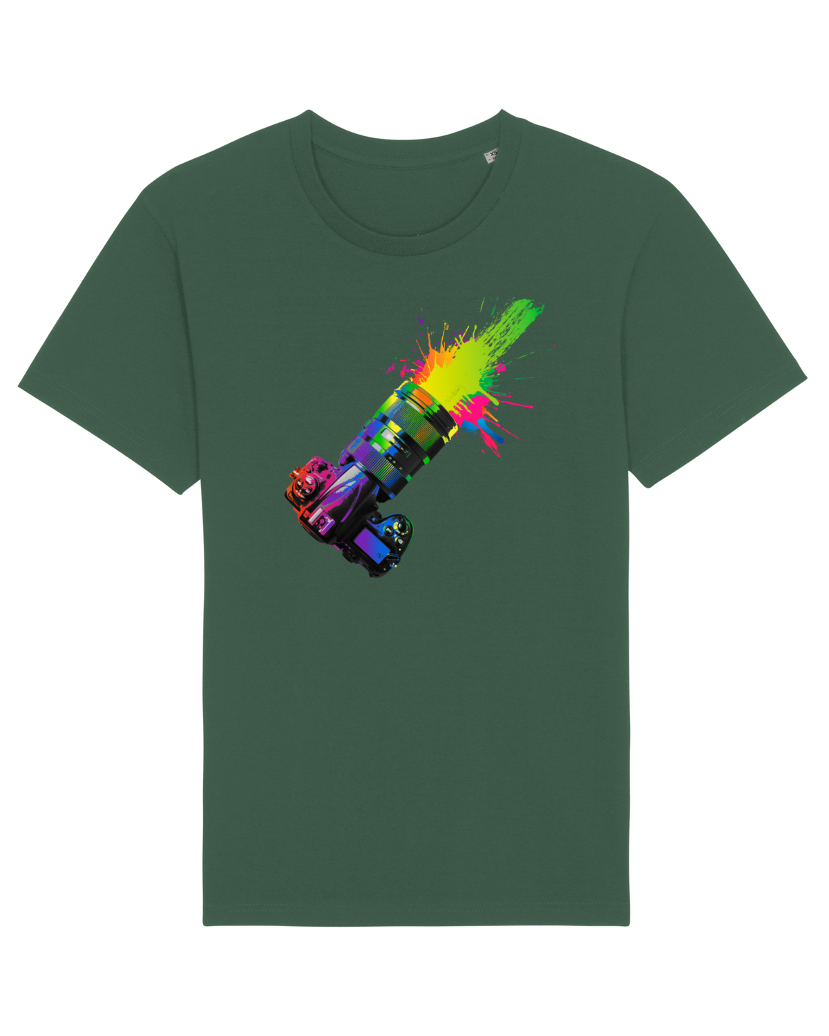 Tricou mânecă scurtă Unisex Rocker Bottle Green