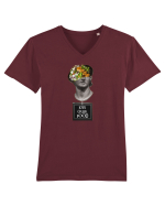 I Love Greek Food Tricou mânecă scurtă guler V Bărbat Presenter