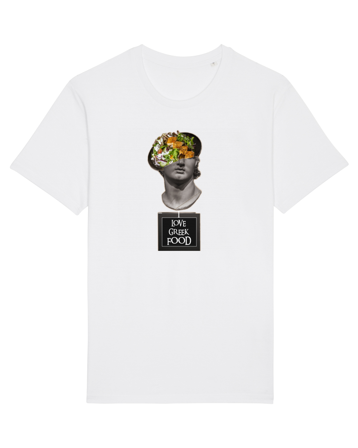 Tricou mânecă scurtă Unisex Rocker White