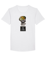 I Love Greek Food Tricou mânecă scurtă guler larg Bărbat Skater