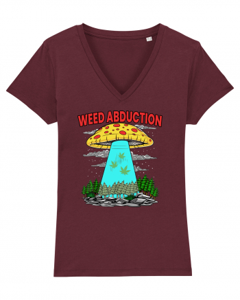 Weed Abduction Burgundy