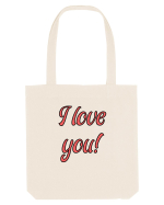 I love you Sacoșă textilă