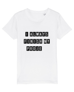I always finish my proje Tricou mânecă scurtă  Copii Mini Creator