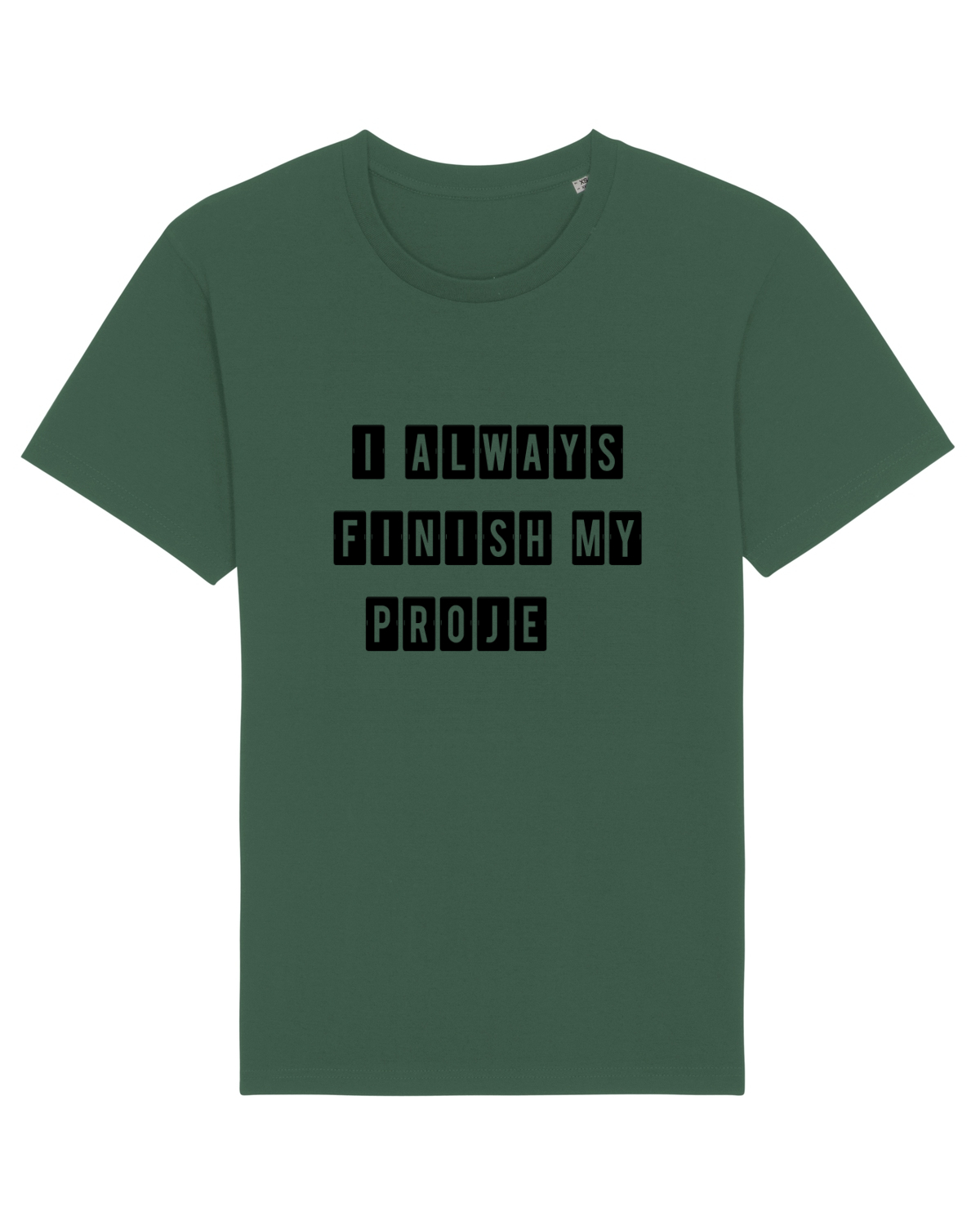 Tricou mânecă scurtă Unisex Rocker Bottle Green