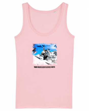 IT`S SNOWBOARDING TIME Cotton Pink