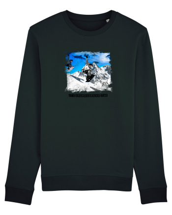 IT`S SNOWBOARDING TIME Black