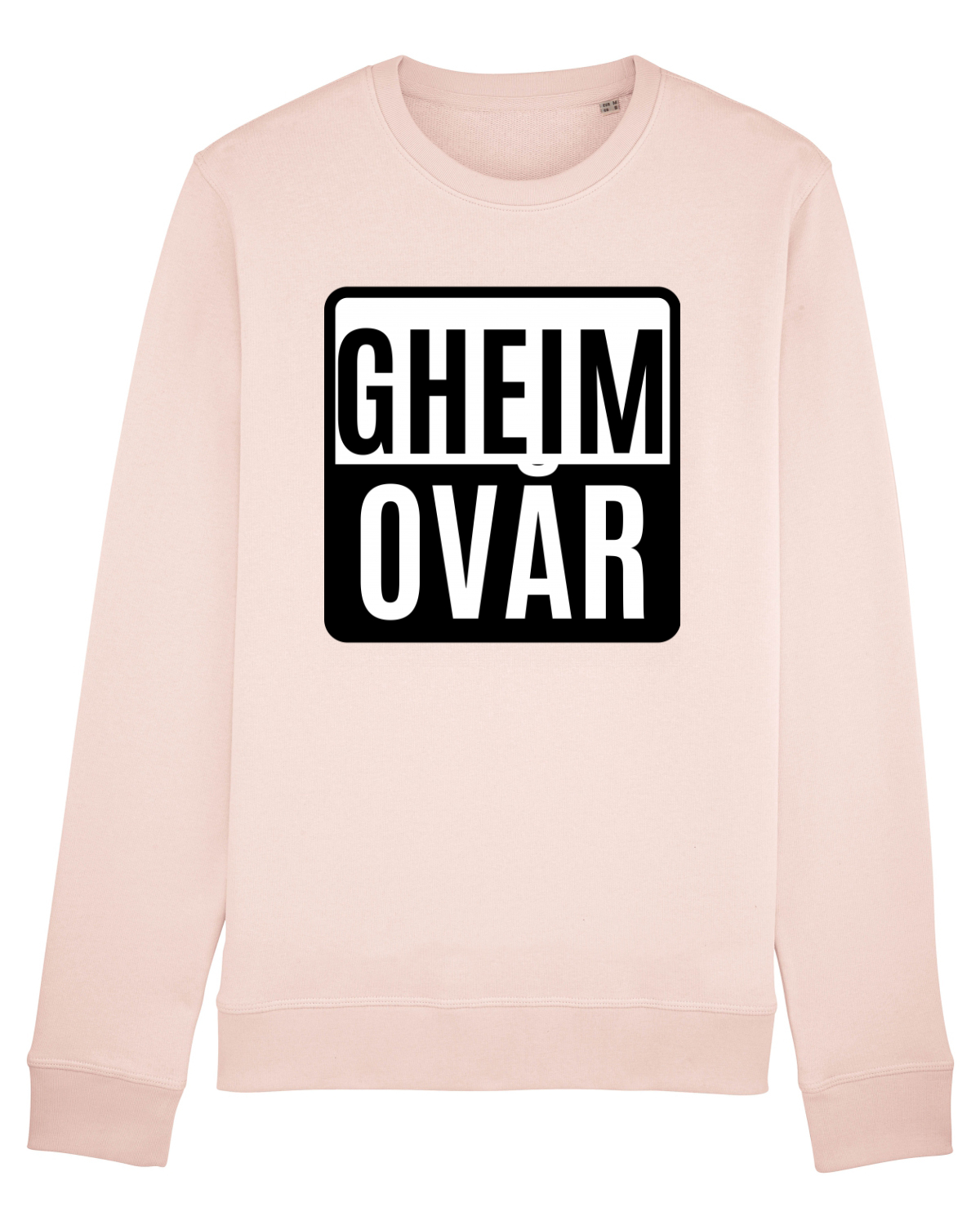 Bluză mânecă lungă Unisex Rise Candy Pink