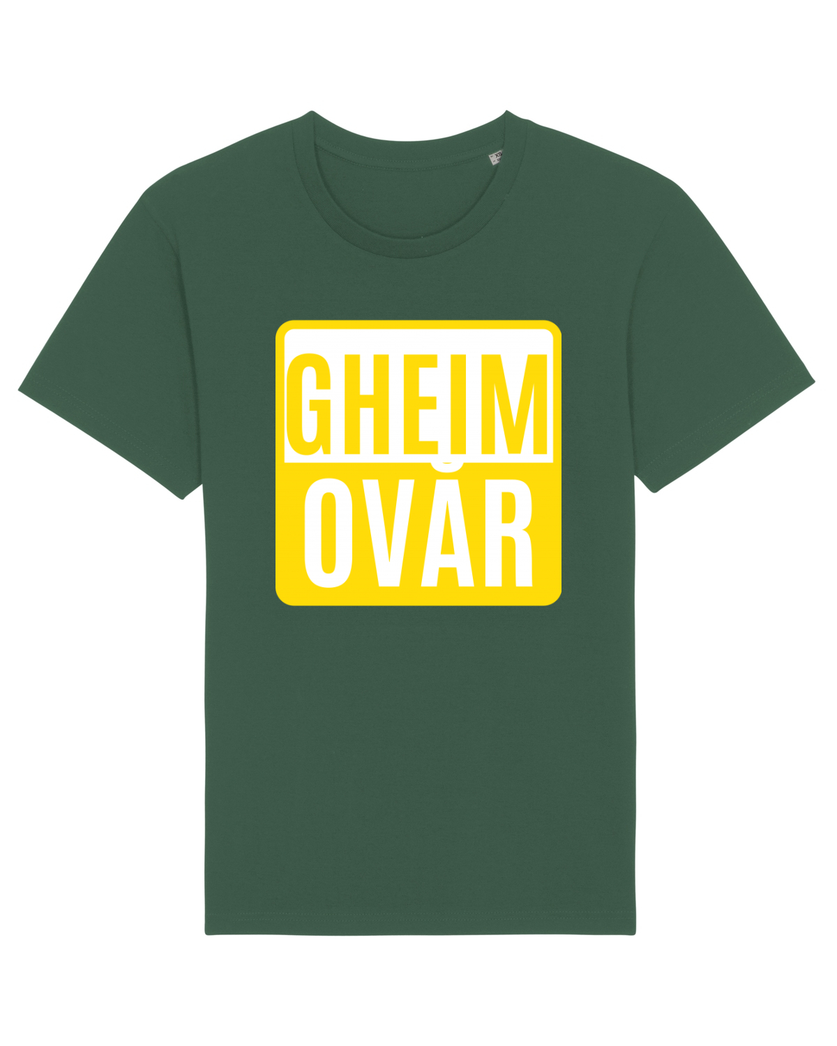 Tricou mânecă scurtă Unisex Rocker Bottle Green