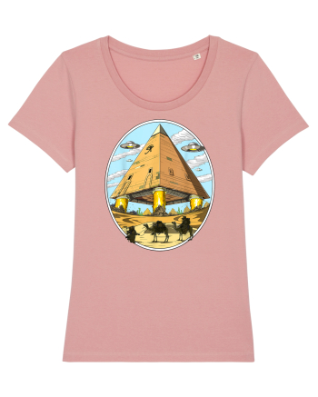 Alien Egyptian Pyramids Canyon Pink