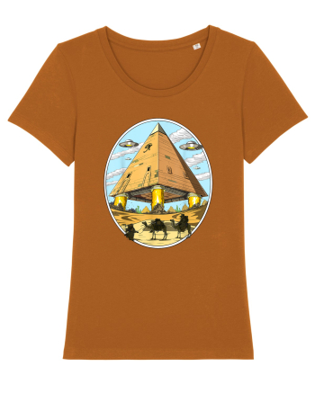 Alien Egyptian Pyramids Roasted Orange