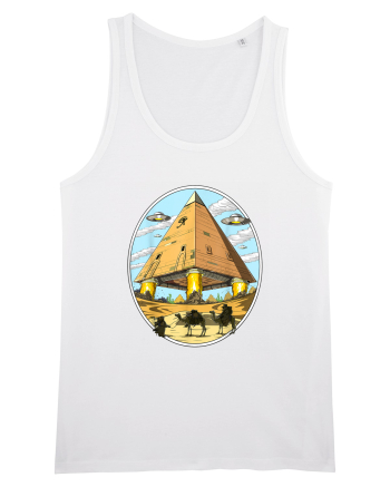 Alien Egyptian Pyramids White