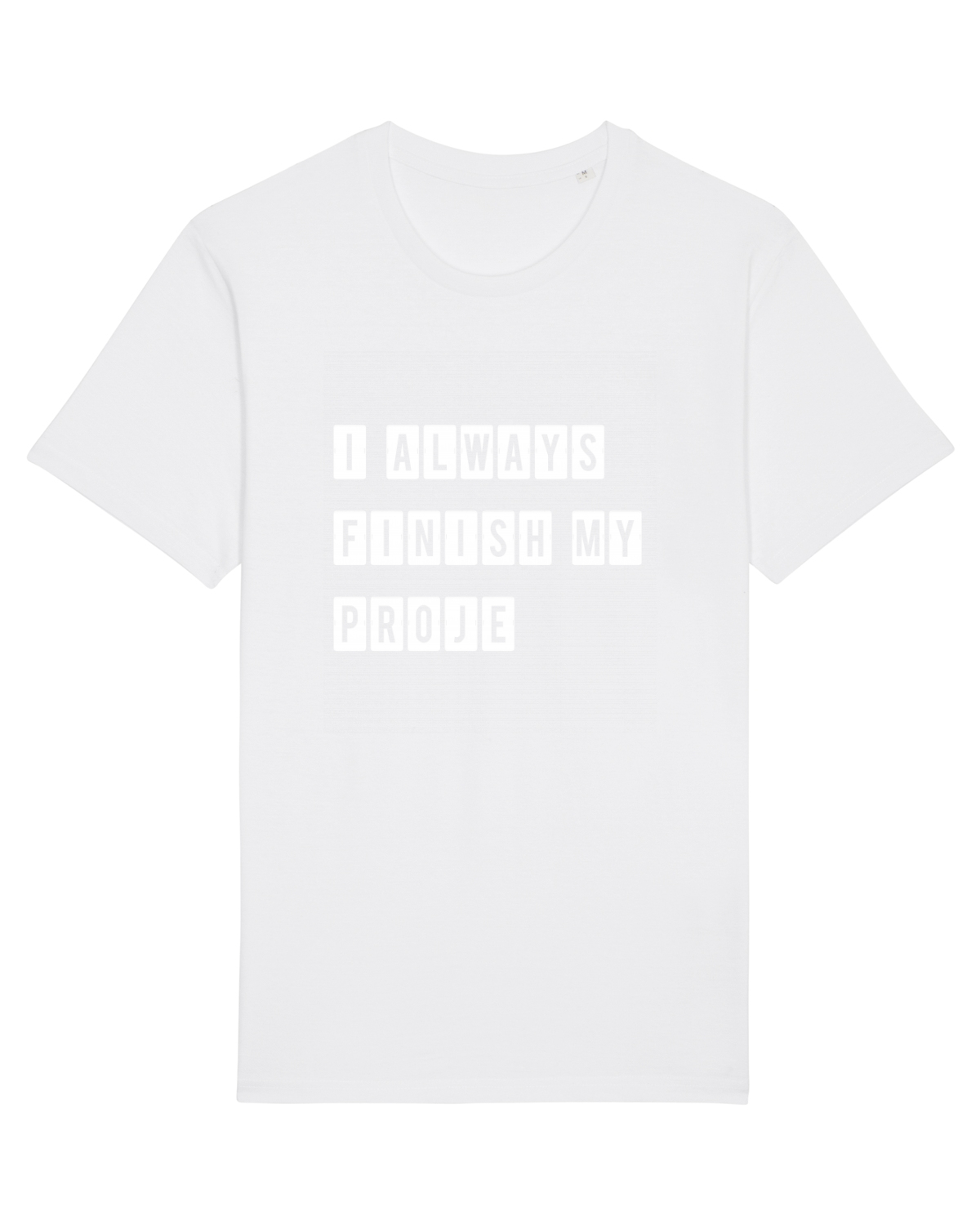 Tricou mânecă scurtă Unisex Rocker White
