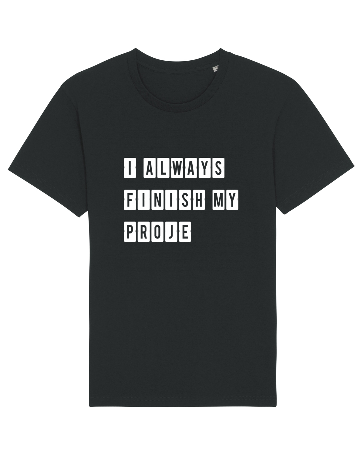 Tricou mânecă scurtă Unisex Rocker Black