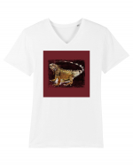 iguana Tricou mânecă scurtă guler V Bărbat Presenter