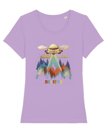 Autumn Cat Alien Abduction Lavender Dawn