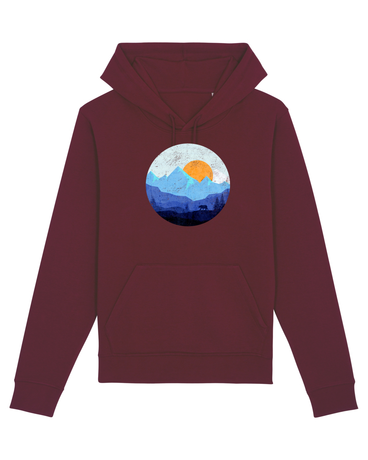 Hanorac Unisex Drummer Burgundy