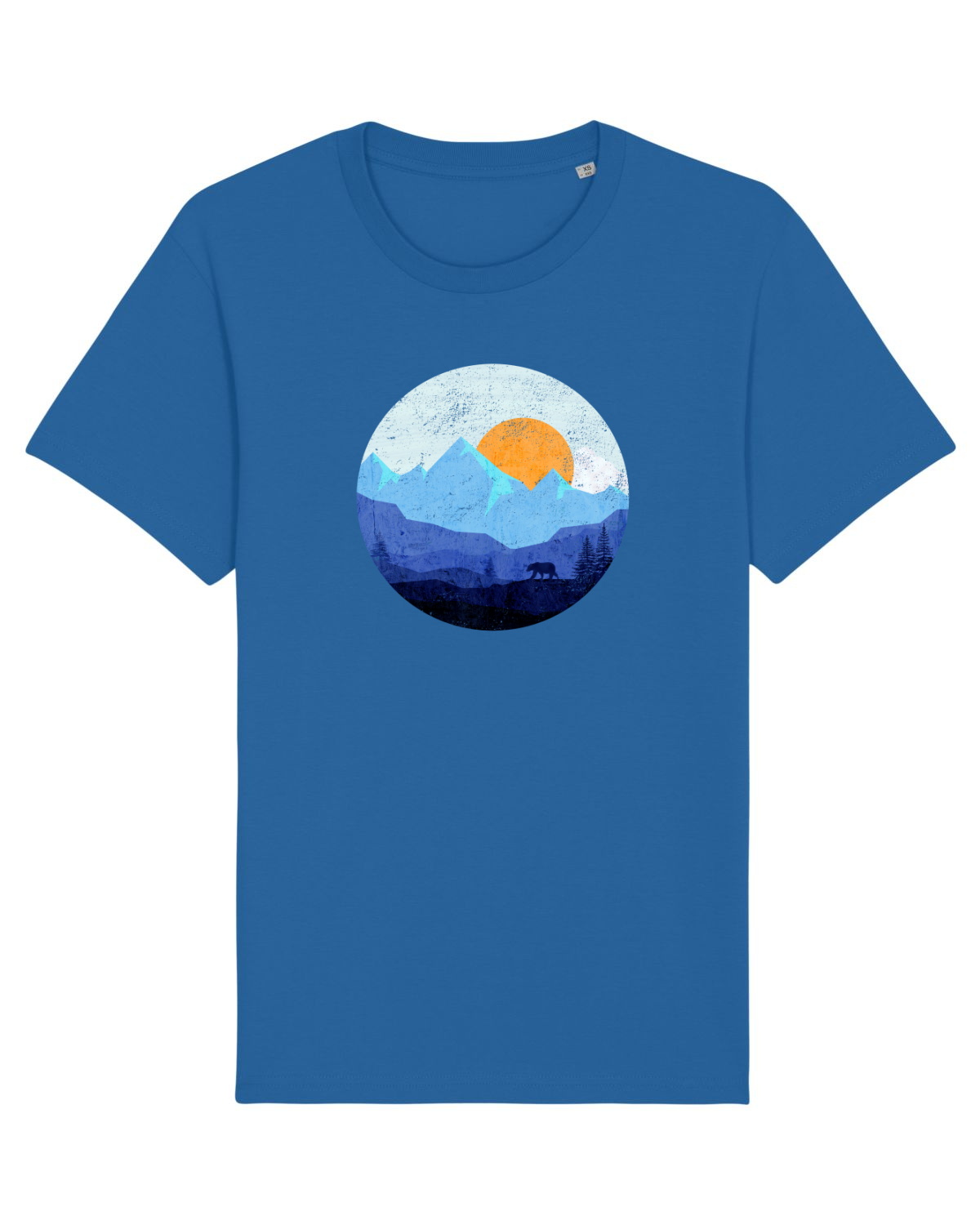 Tricou mânecă scurtă Unisex Rocker Royal Blue