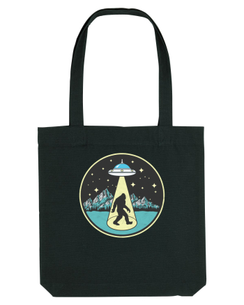 Bigfoot Alien Abduction Black