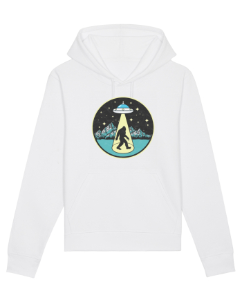 Bigfoot Alien Abduction White
