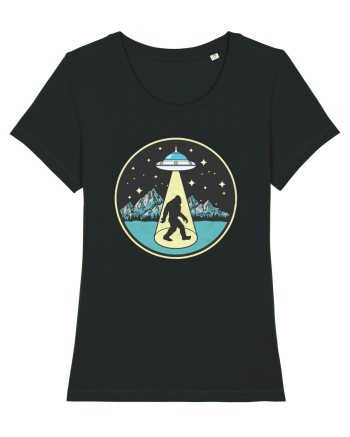 Bigfoot Alien Abduction Black
