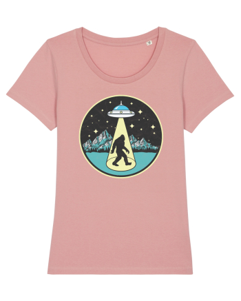 Bigfoot Alien Abduction Canyon Pink