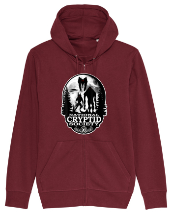 Bigfoot Dogman Mothman Burgundy