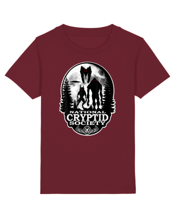 Bigfoot Dogman Mothman Burgundy