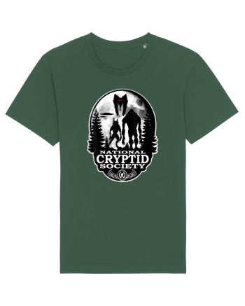 Bigfoot Dogman Mothman Bottle Green