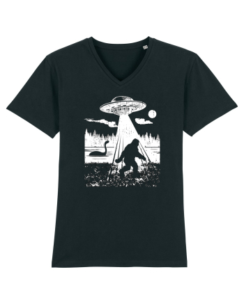 Bigfoot Alien Abduction Lockhness Monster Black