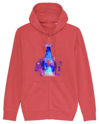 Bigfoot Alien Abduction Carmine Red