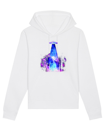 Bigfoot Alien Abduction White