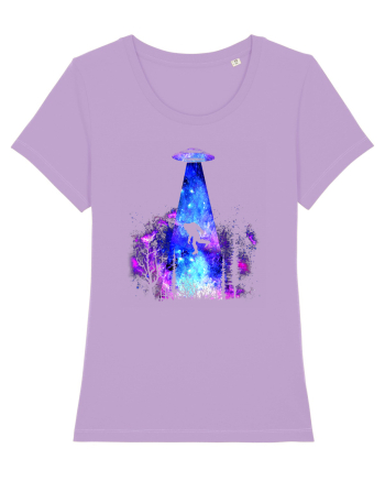 Bigfoot Alien Abduction Lavender Dawn