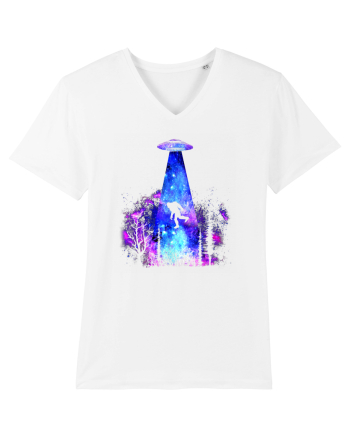 Bigfoot Alien Abduction White