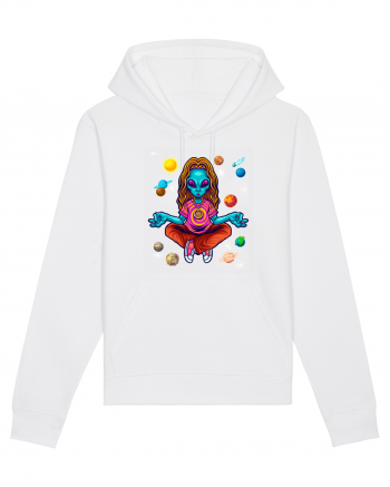  Alien Yoga Lover White