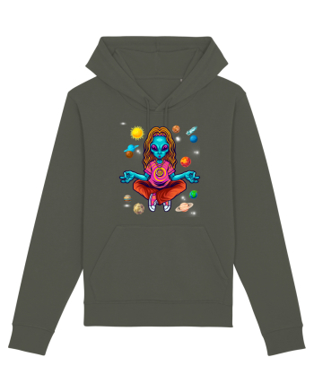  Alien Yoga Lover Khaki