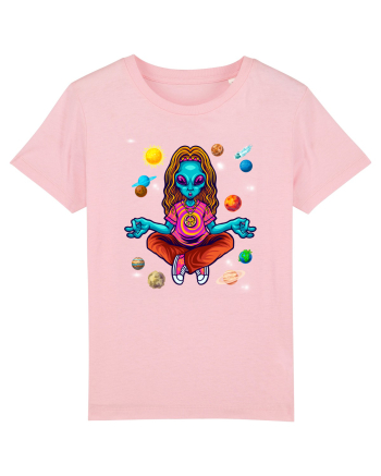  Alien Yoga Lover Cotton Pink