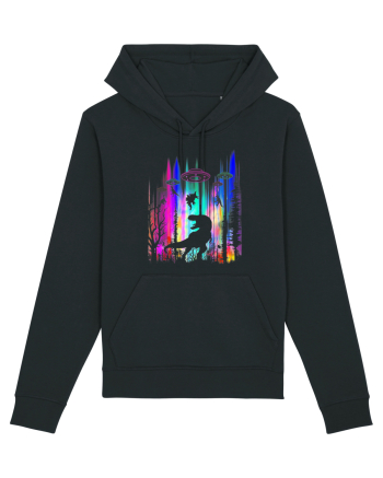 Alien T-Rex Abduction  Black