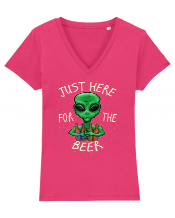 Just Here For The Beer Alien Raspberry
