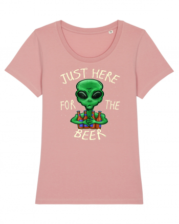 Just Here For The Beer Alien Canyon Pink