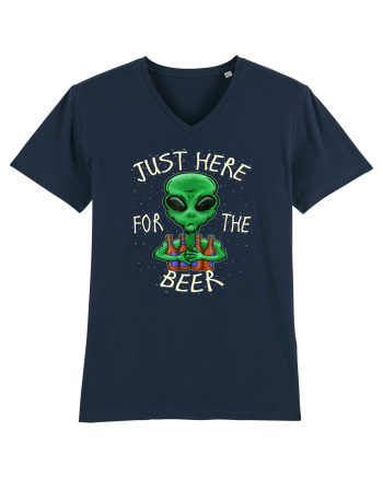 Just Here For The Beer Alien French Navy