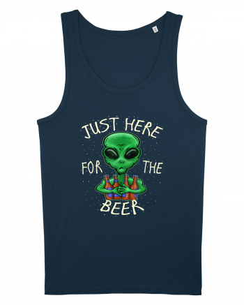 Just Here For The Beer Alien Navy